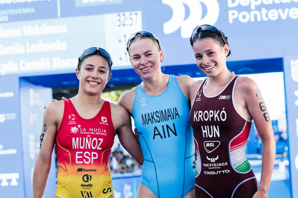 Marina Muñoz, subcampeona del mundo de Acuatlón
