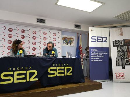 Mariano Carmona, secretario general de UGT en un momento del programa Hoy por hoy Cantabria.