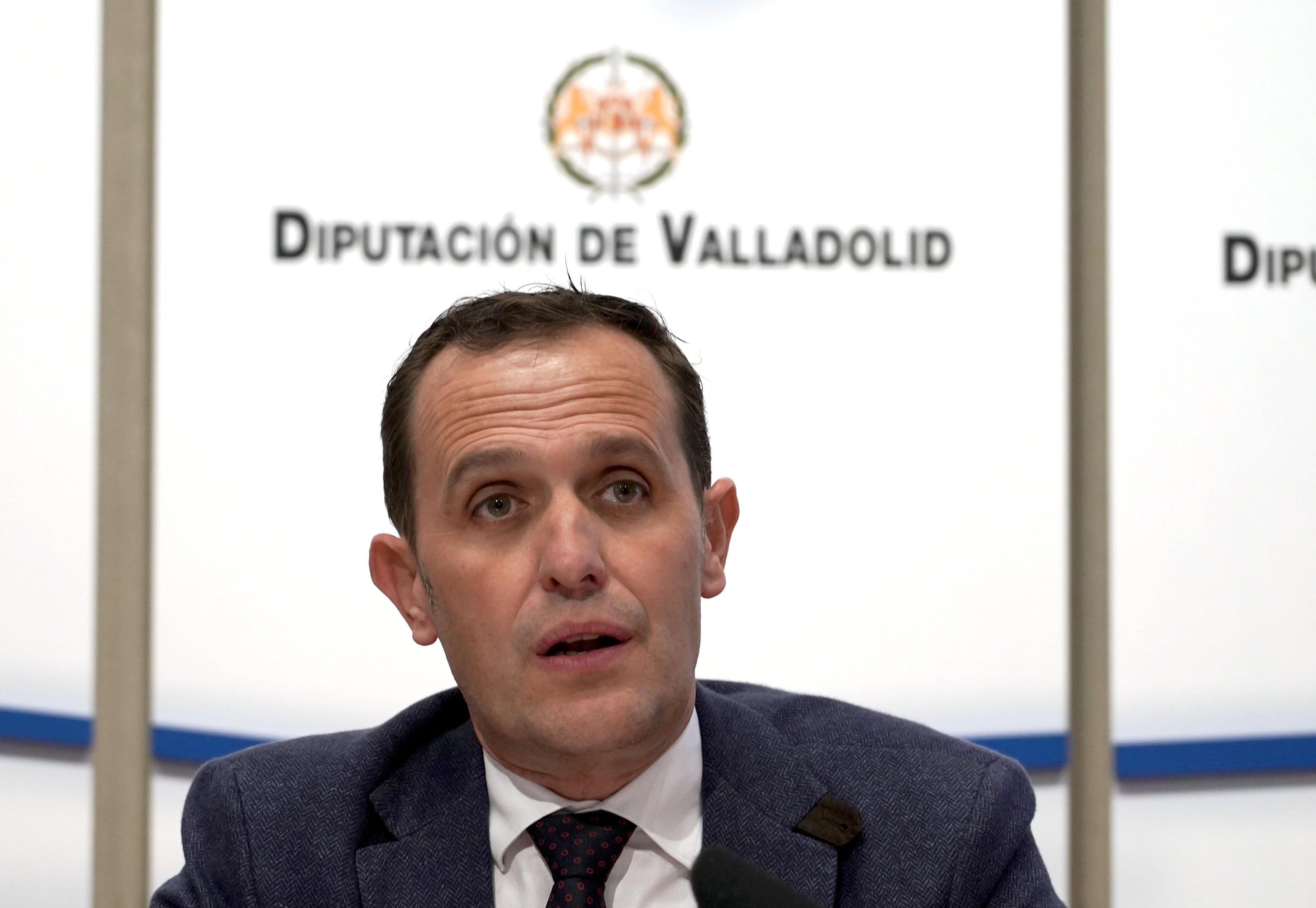 El presidente de la Diputación de Valladolid, Conrado Iscar