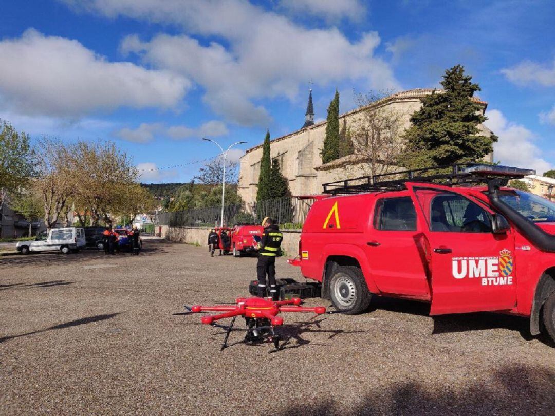 La Unidad Militar de Emergencias está presente en localidades de 21 provincias en tareas principalmente de desinfección de hospitales, residencias, puertos, etc. 