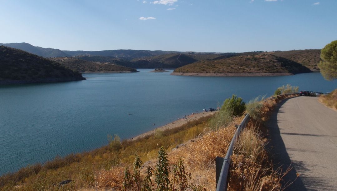 Pantano del Rumblar, en Baños de la Encina.