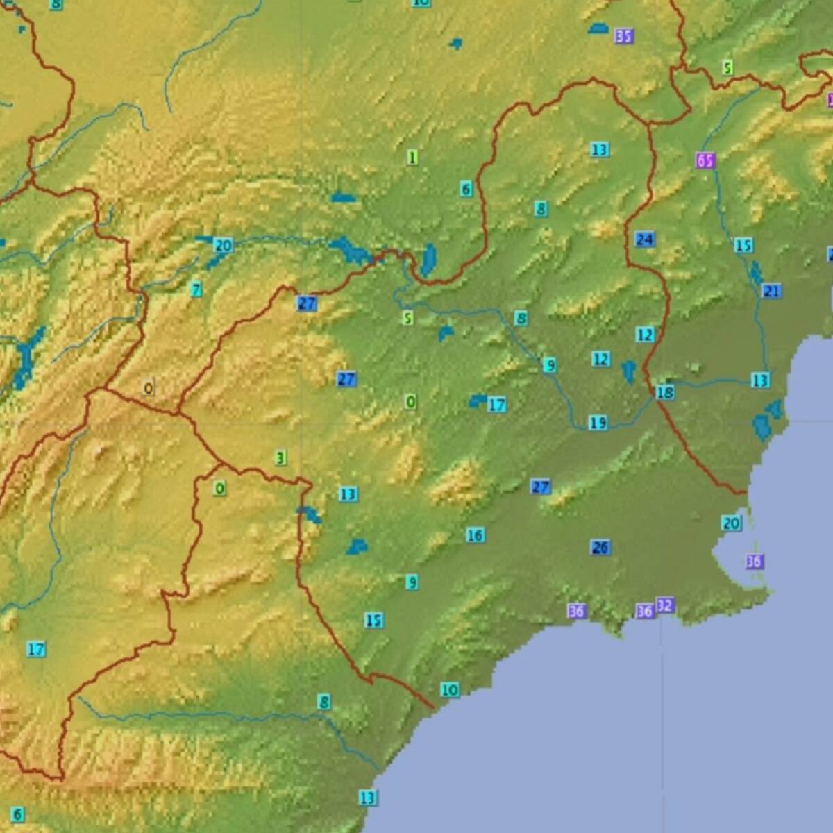 San Javier, San Pedro y Los Alcázares suspenden los colegios tras las lluvias de la noche