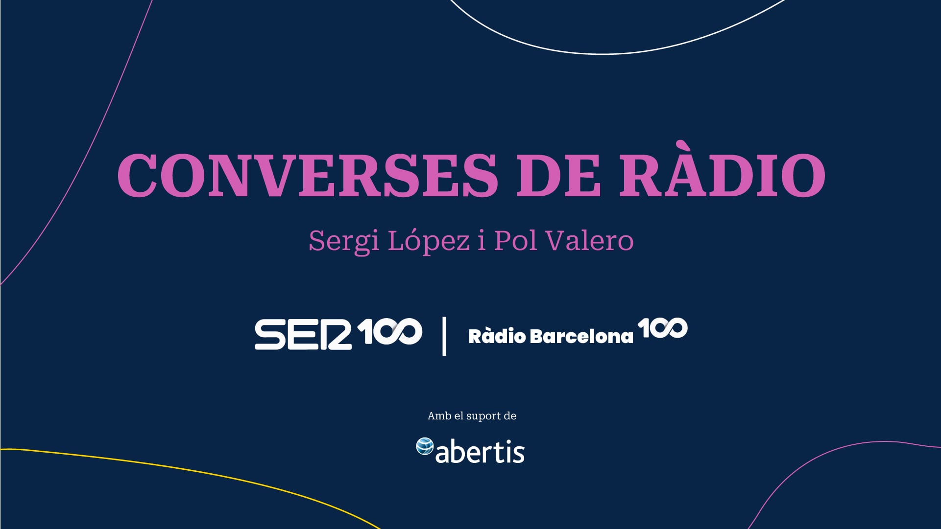 Converses de ràdio, amb Sergi López i Pol Valero