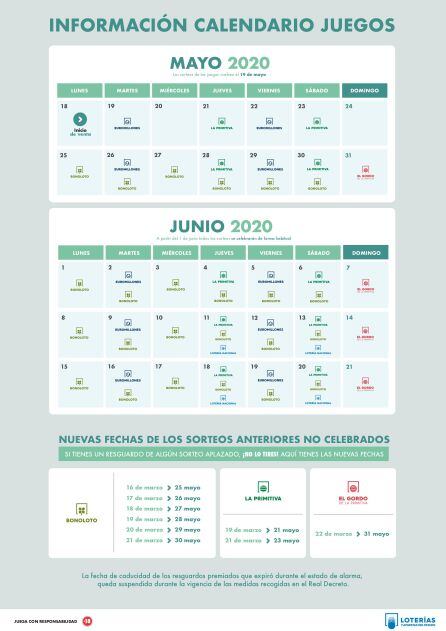 Calendario de juegos