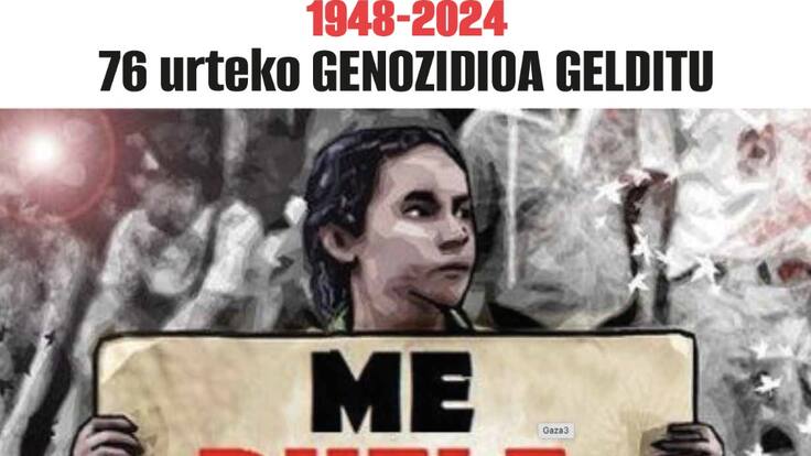 Juantxo Diez, integrante de Komite Internazionalistak