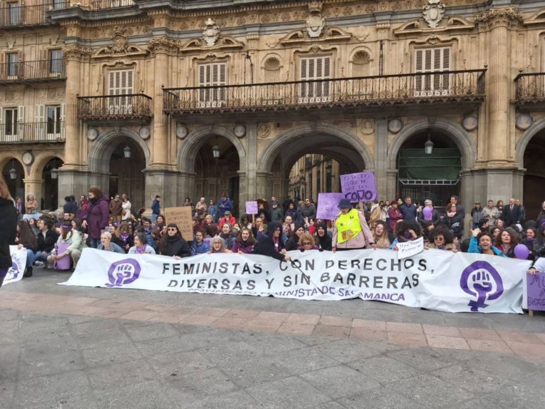 Imagen de la manifestación del 8M del pasado 8 de marzo de 2020