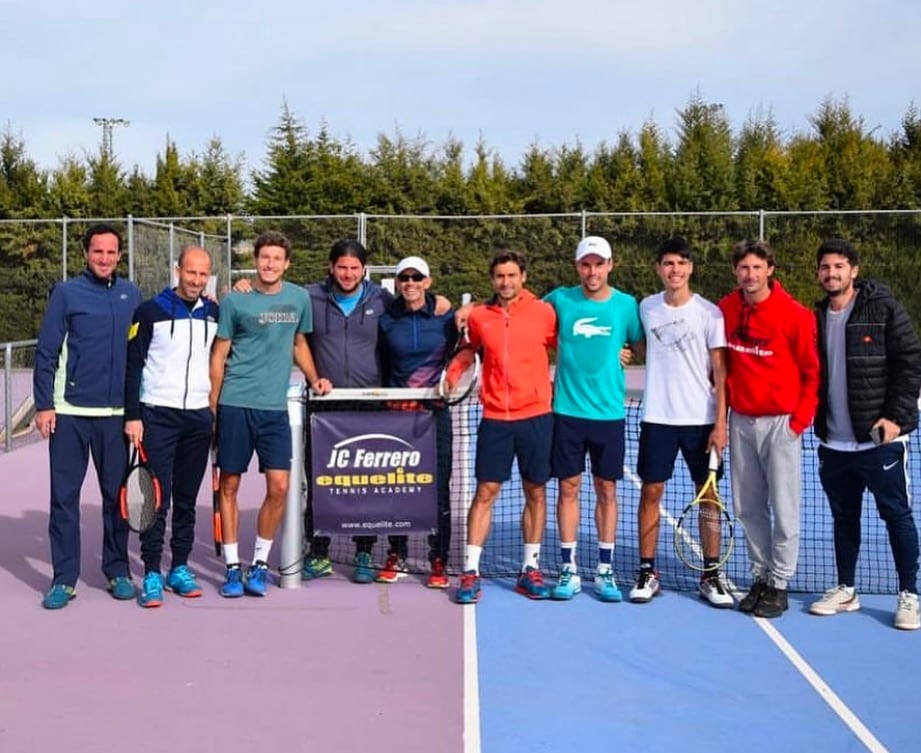 Pablo, en la Ferrero Tennis Academy