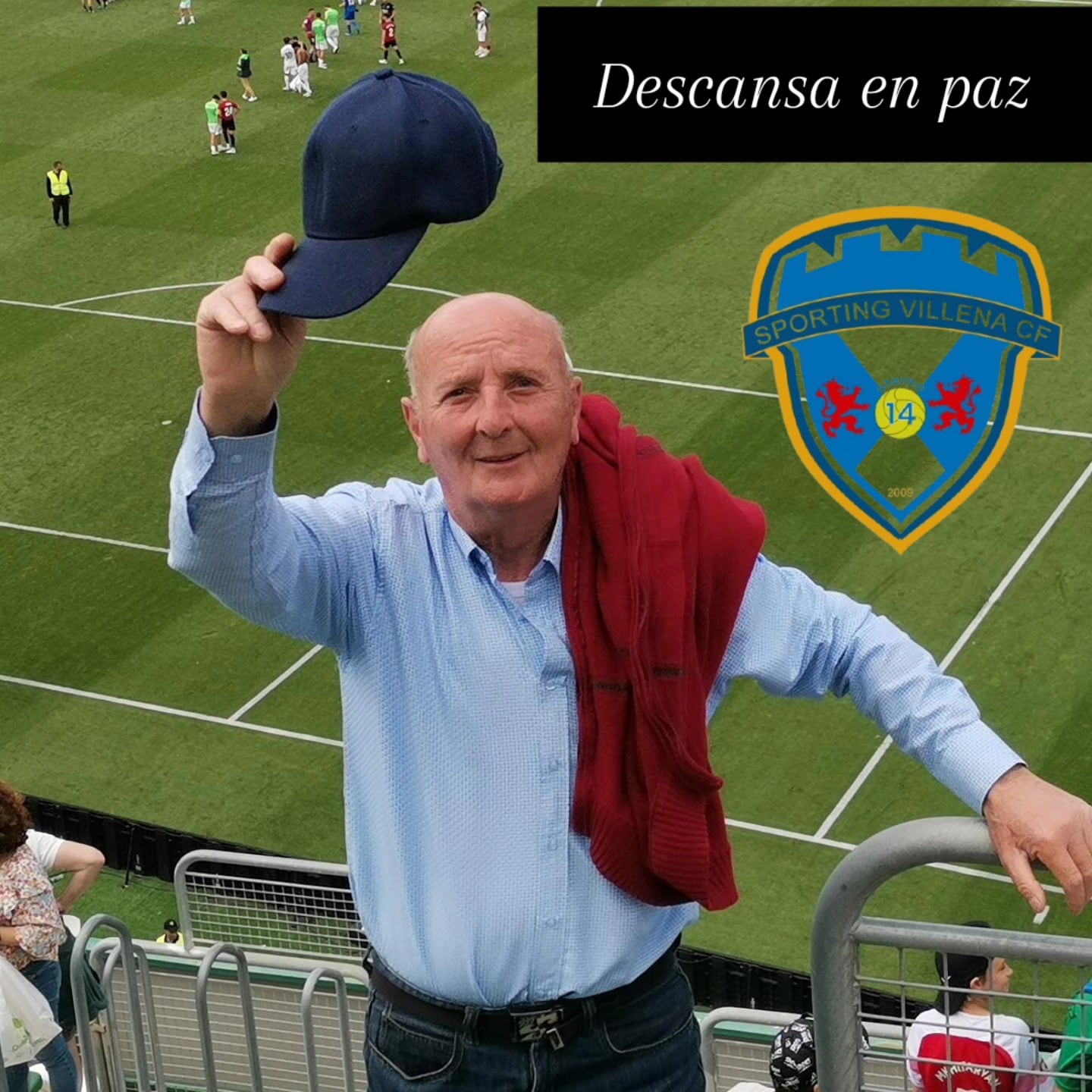 Antonio Forte. Imagen publicada por el Sporting Villena