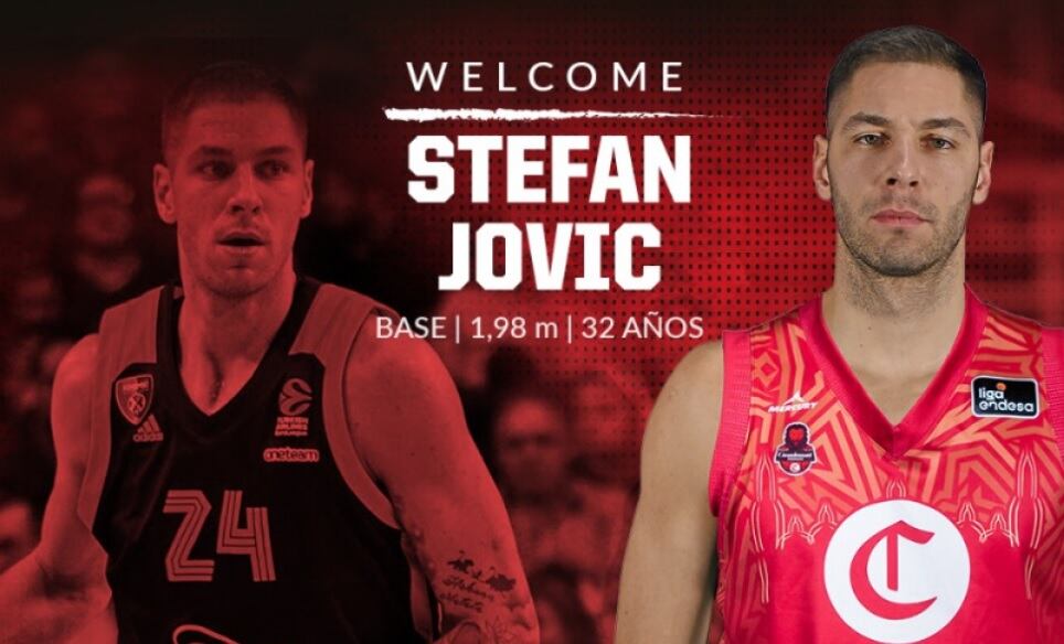 El base internacional serbio Stefan Jovic es ya nuevo jugador de Casademont Zaragoza
