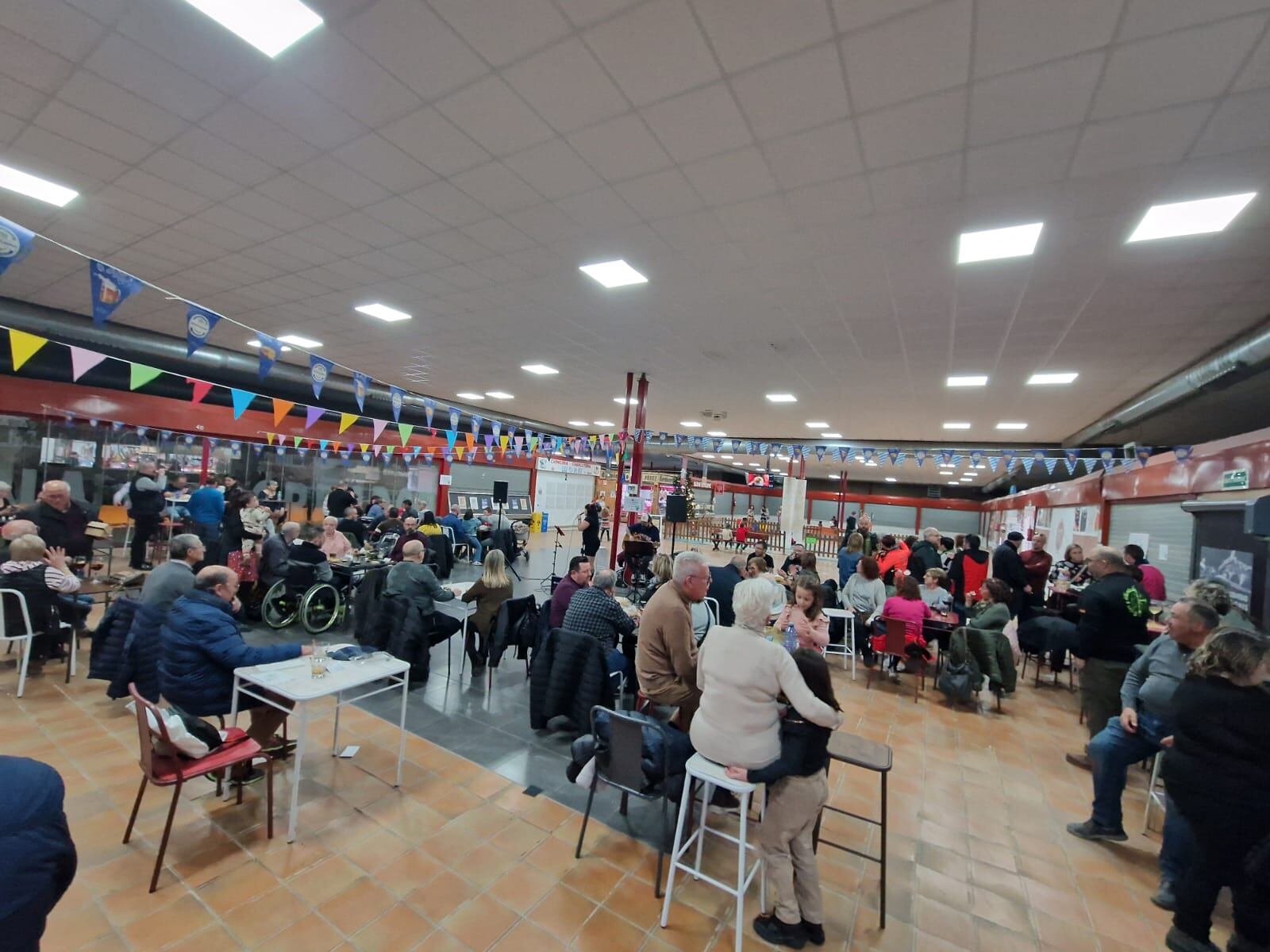 Actos de navidad en el mercado municipal