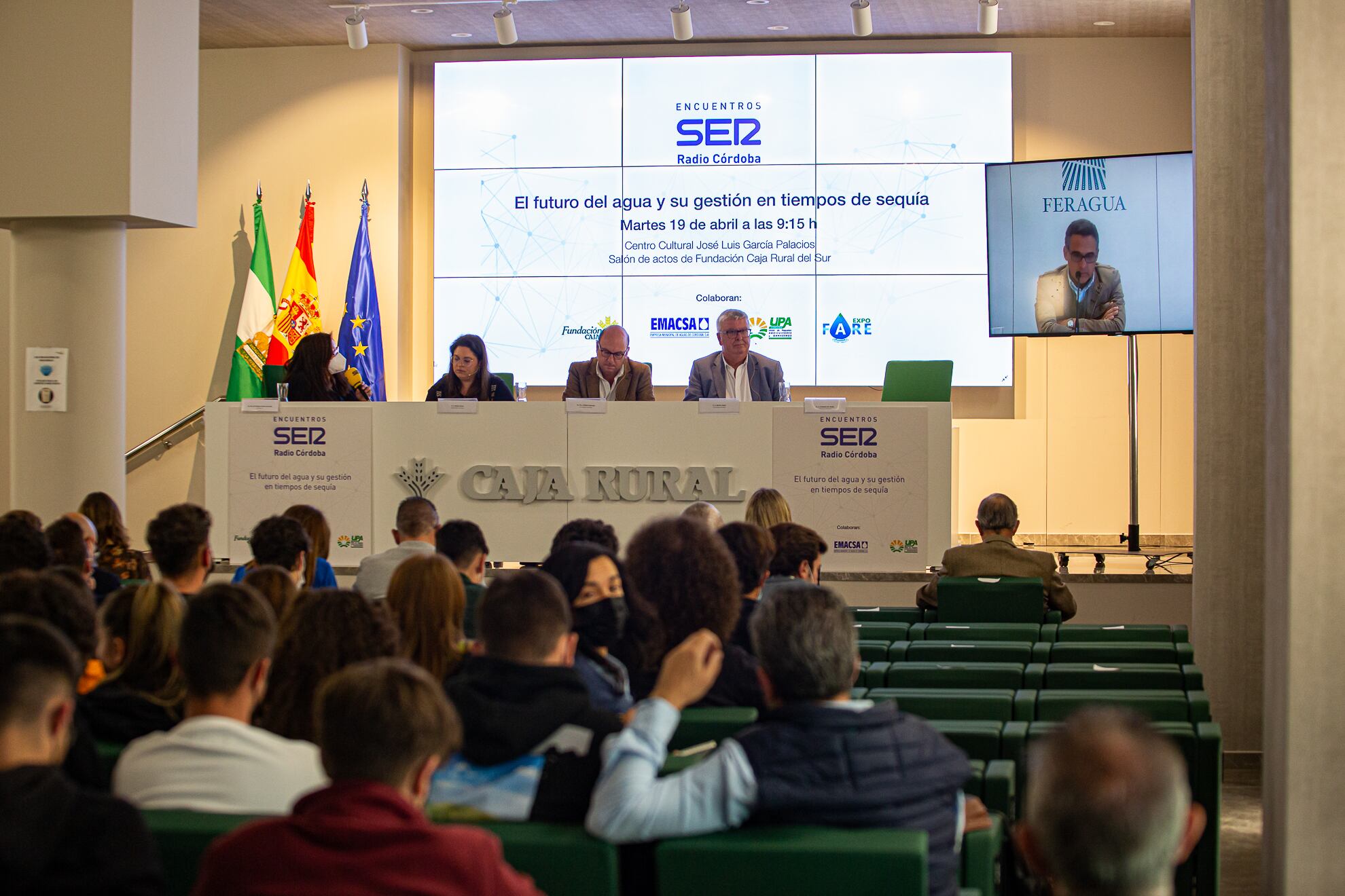 Encuentro Ser &quot;El futuro del agua y su gestión en tiempos de sequía&quot; en Córdoba