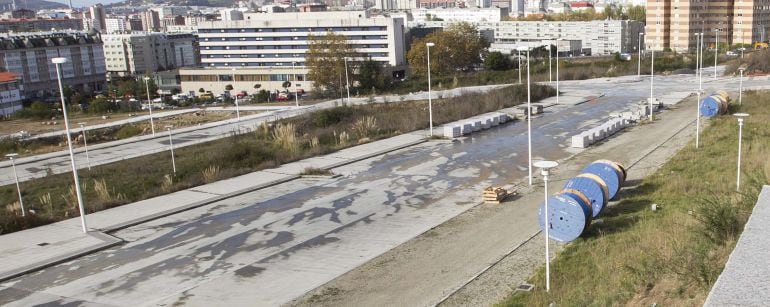 Obras en el Parque Ofimático