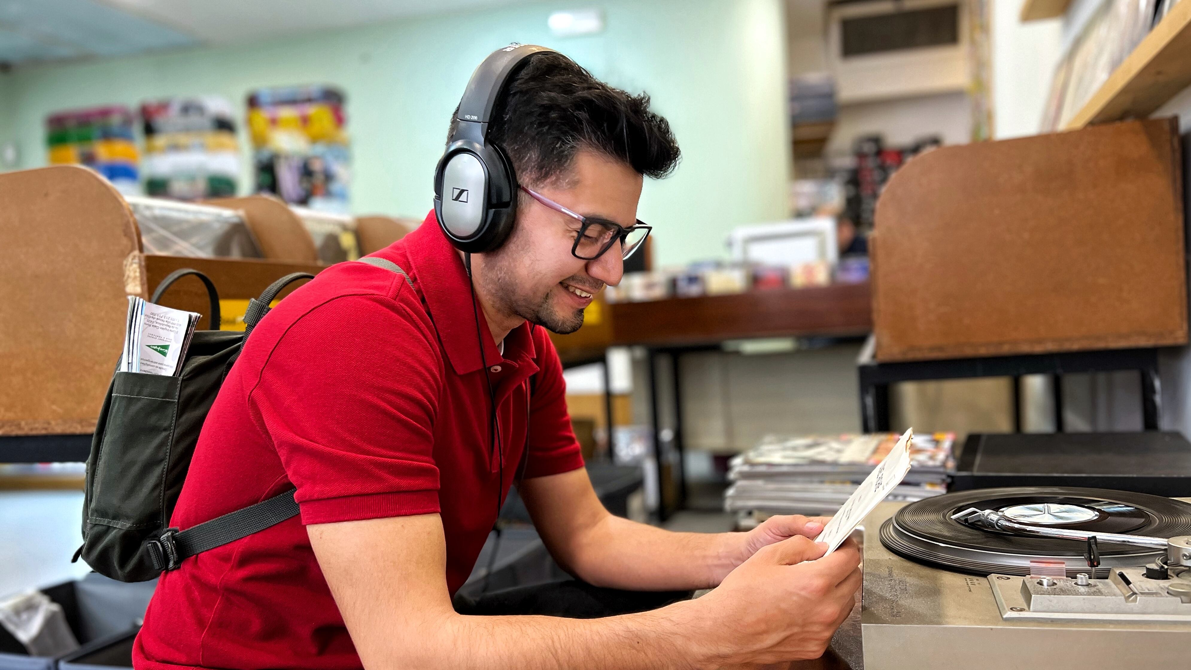 Gustavo López, coordinador del espacio "Una canción para cada día de la semana"