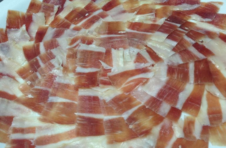 ¿Alguien puede resistirse al jamón de Jabugo, con sus vetas de grasa infiltrada?