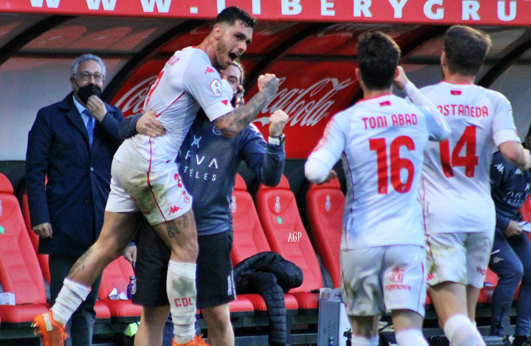 Araújo celebra su primer gol de la temporada