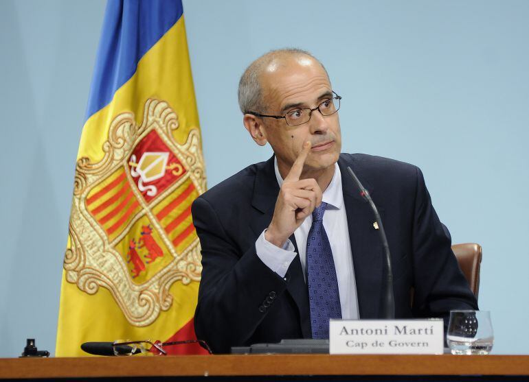 Antoni Martí, Cap de Govern