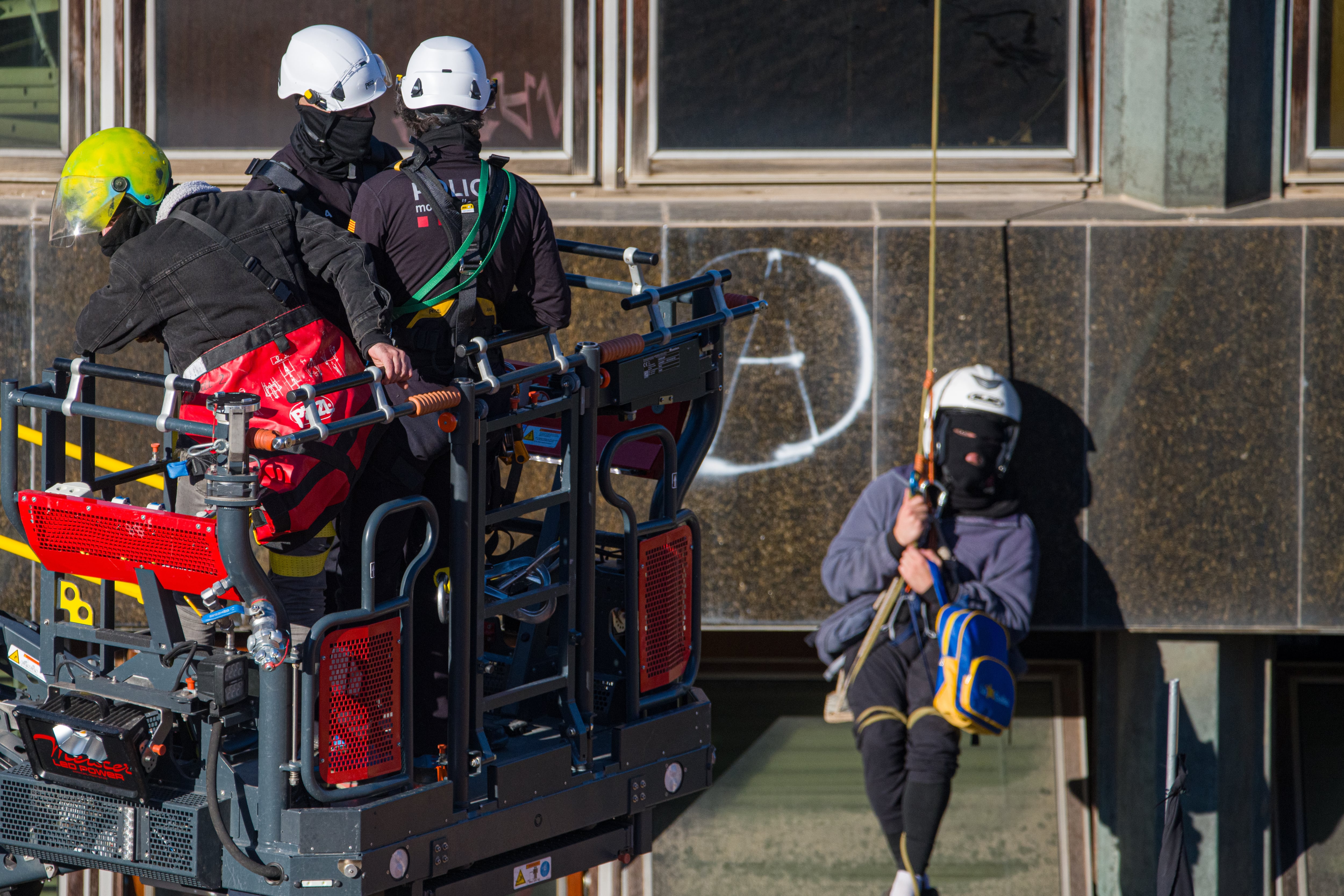 Bomberos de Cataluña.