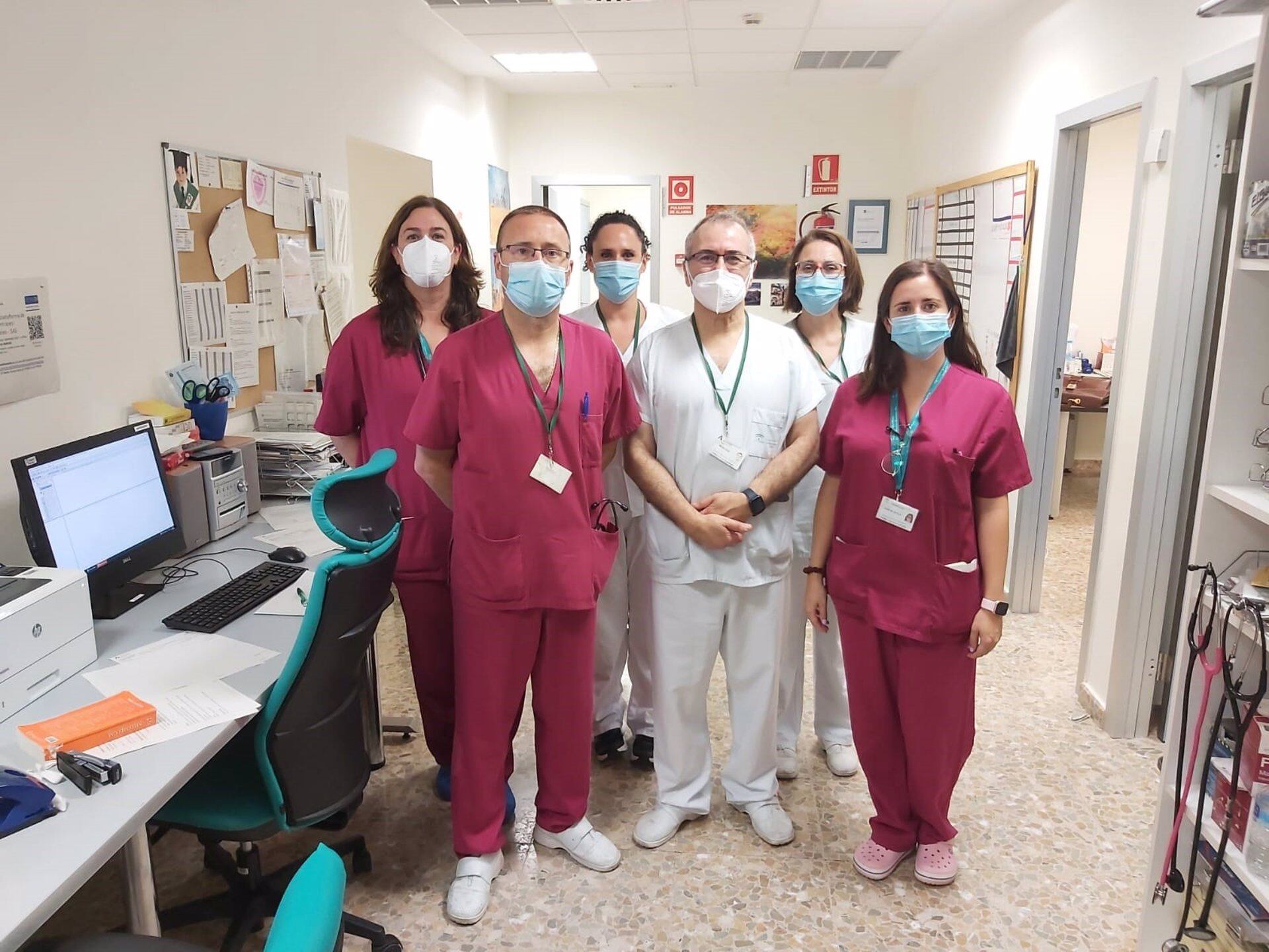 Equipo de donación del Hospital Costa del Sol de Marbella