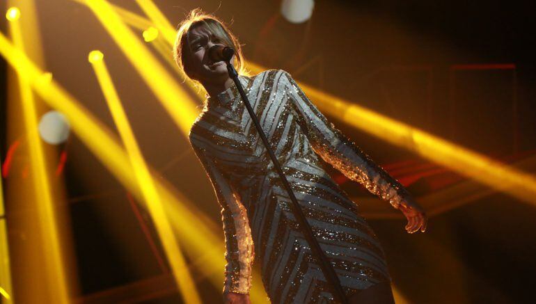 Amaia en la Gala 9 de 'Operación triunfo'