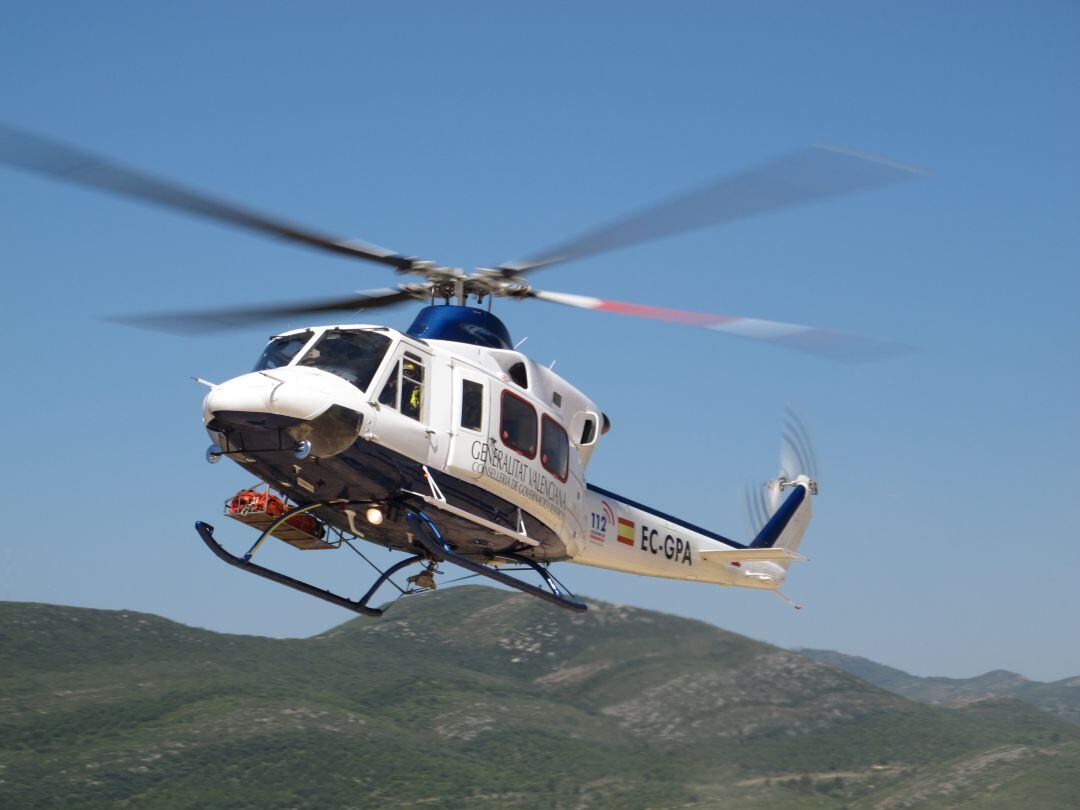 Helicóptero medicalizado de la Generalitat Valenciana 