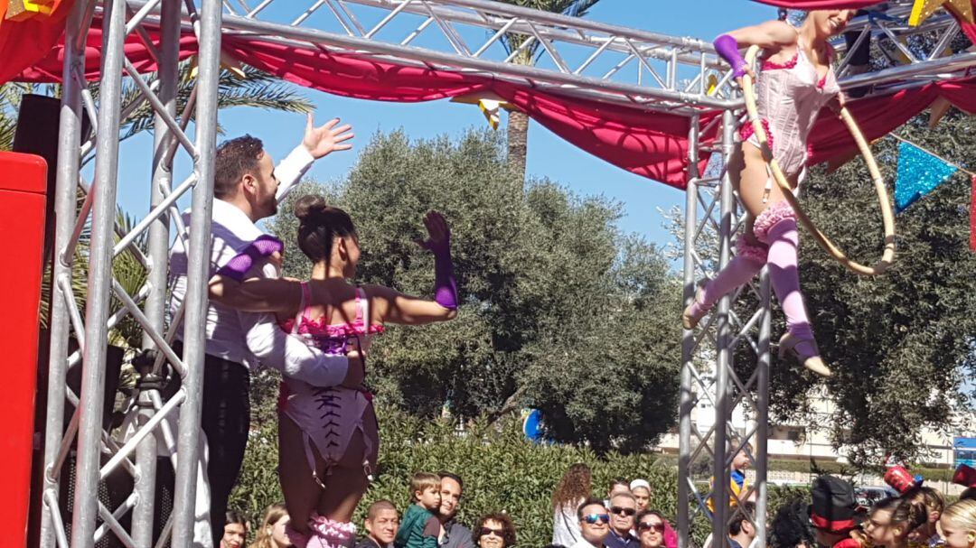 Imagen de archivo del carnaval de Ibiza del año pasado