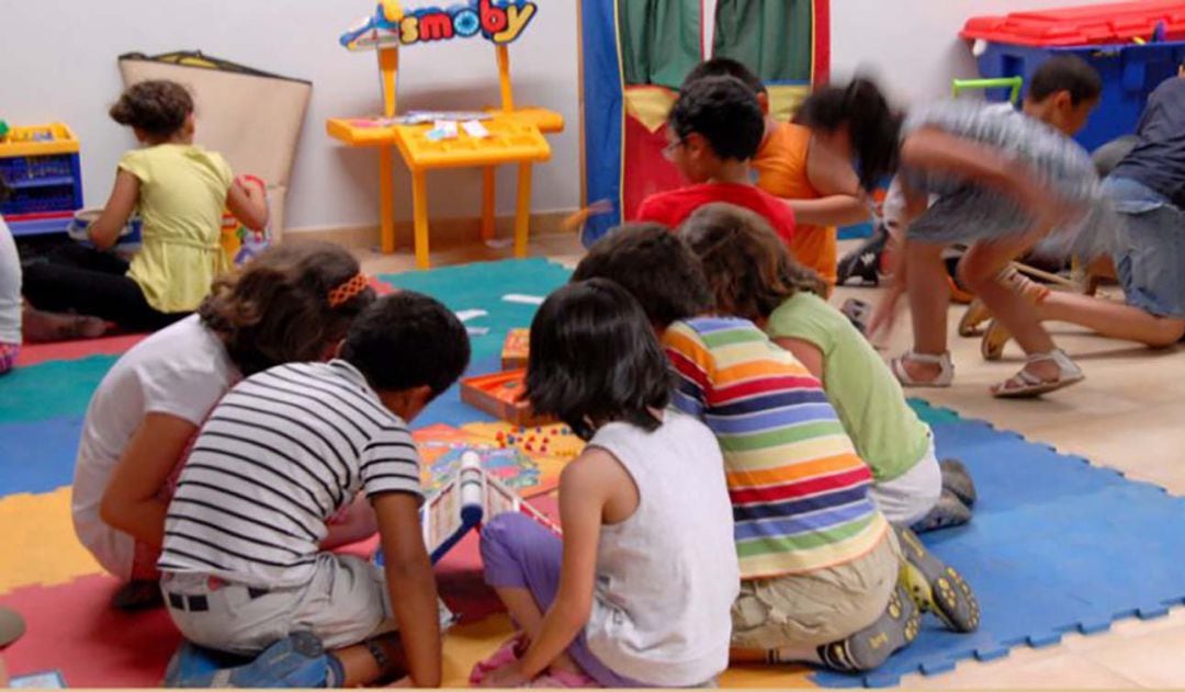 Menores juntos en un taller celebrado el pasado verano