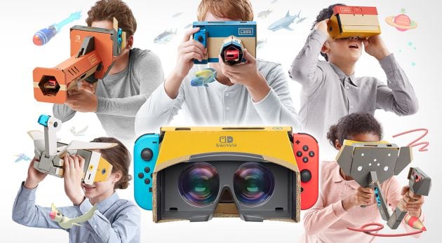 El kit VR de NIntendo Labo y sus posibilidades