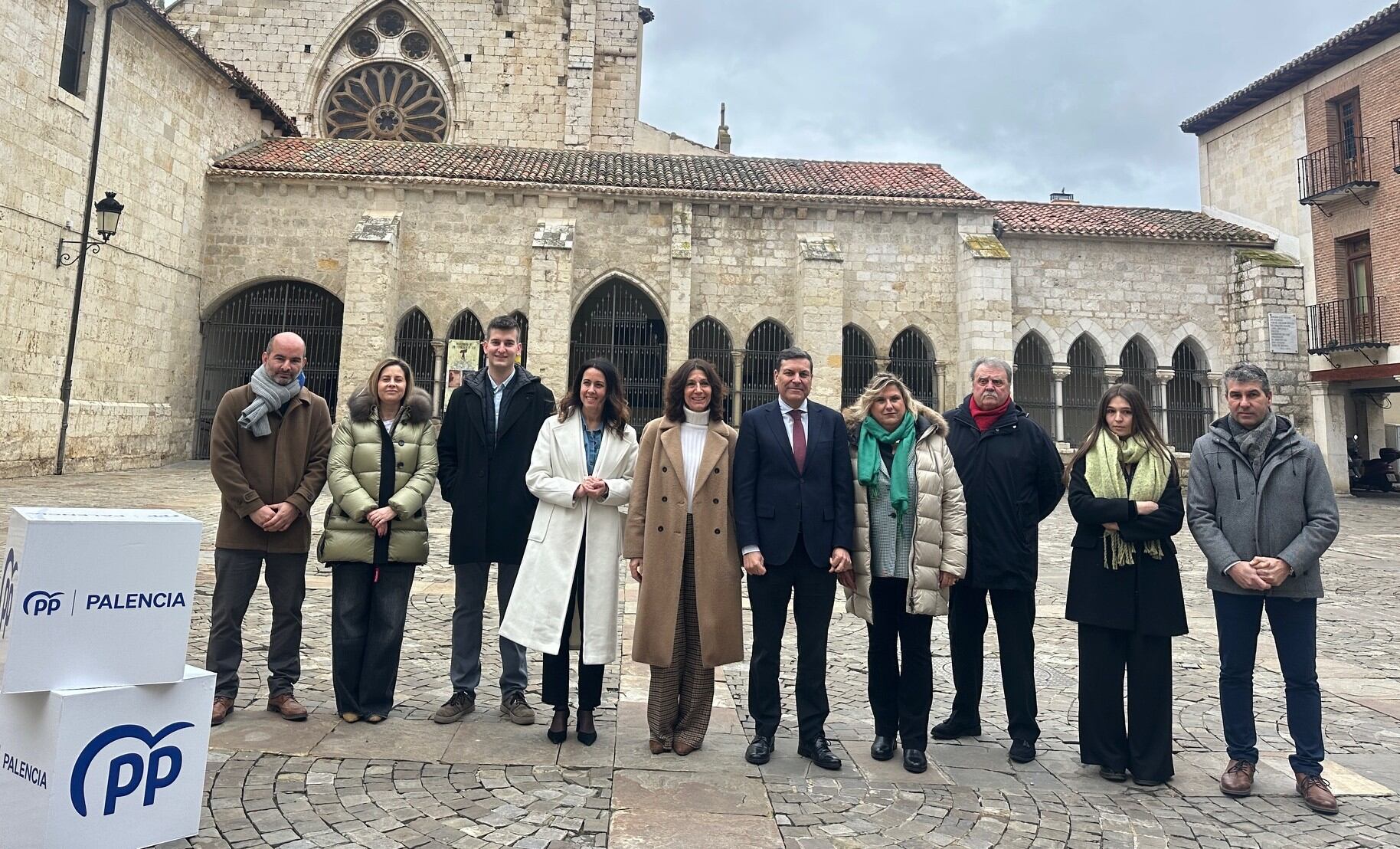 Presentación de los candidatos del PP de Palencia a las Cortes de Castilla y León