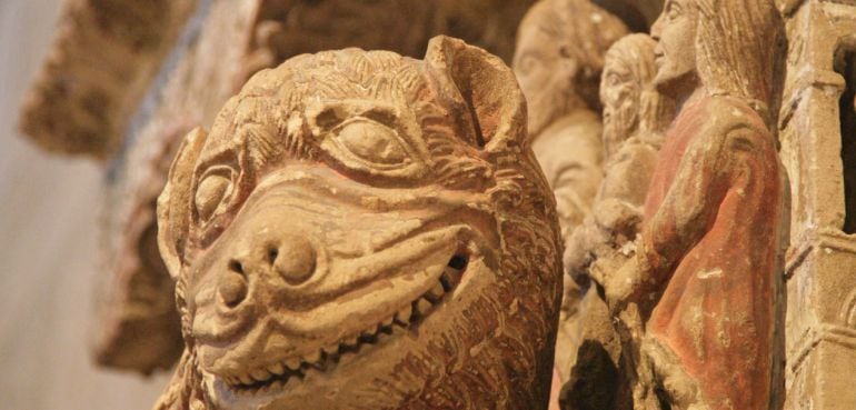 León de la tribu de Judá procedente de la iglesia de San Leonardo, Zamora