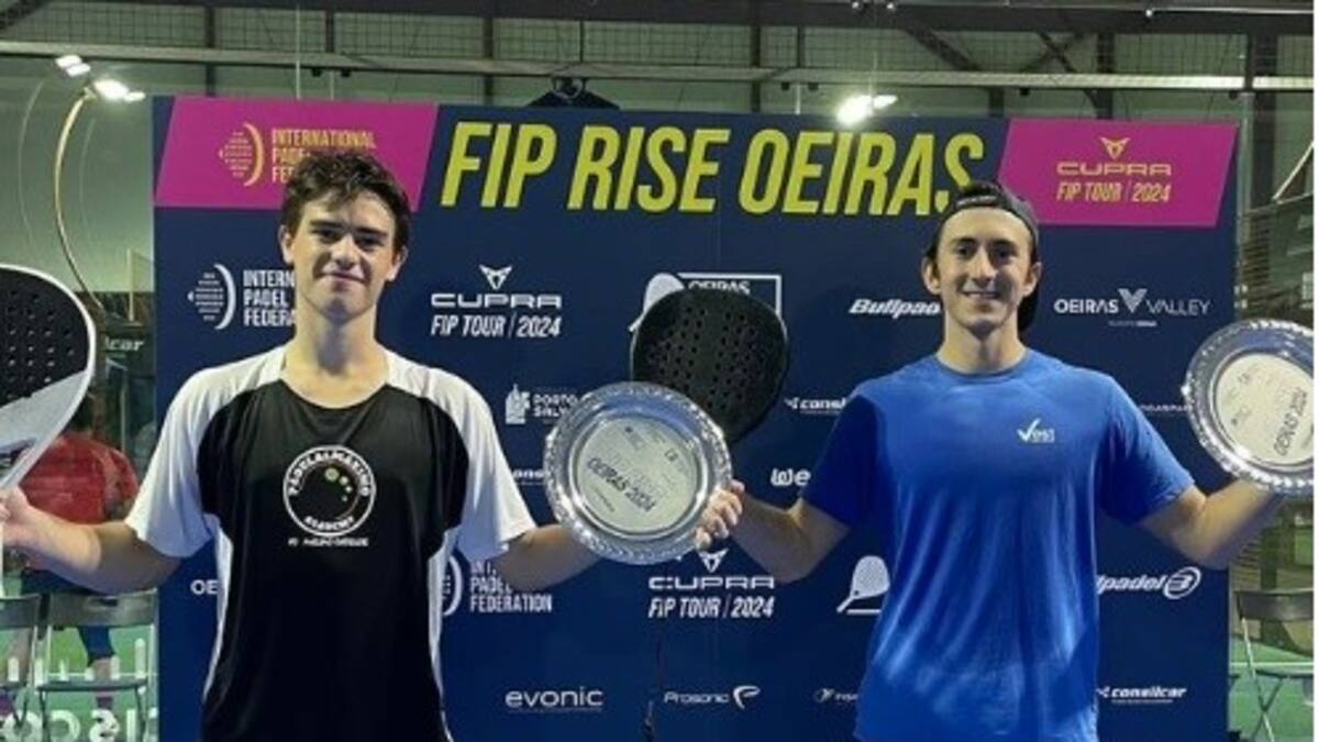 Marc Sintes guanya el torneig de pàdel de Lisboa mentre Gemma Triay perd la final de Kuwait