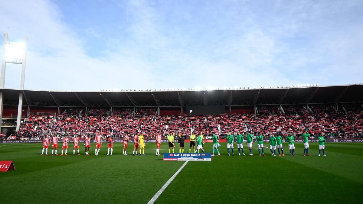 Sube el % de descenso del Almería