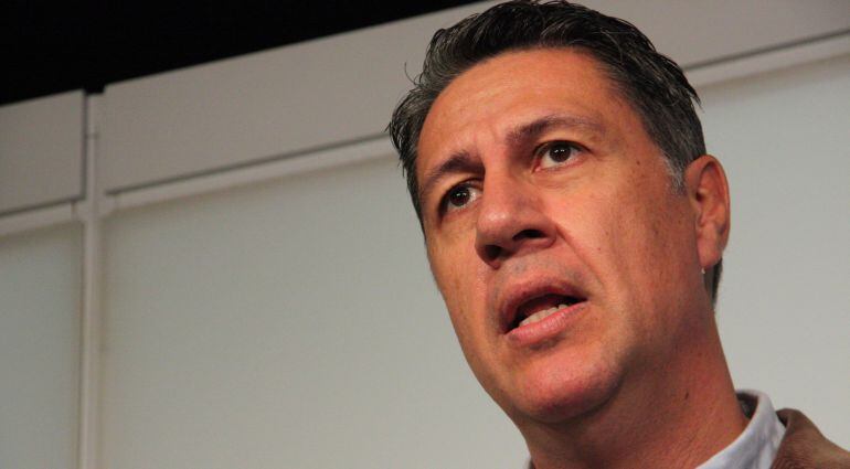 Primer pla del president del grup parlamentari del PPC, Xavier García Albiol