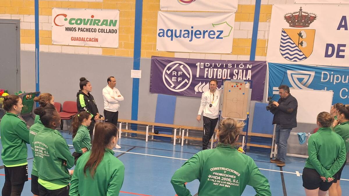 Declaraciones de Andrés Sñanchez, entrenador del Guada FSF