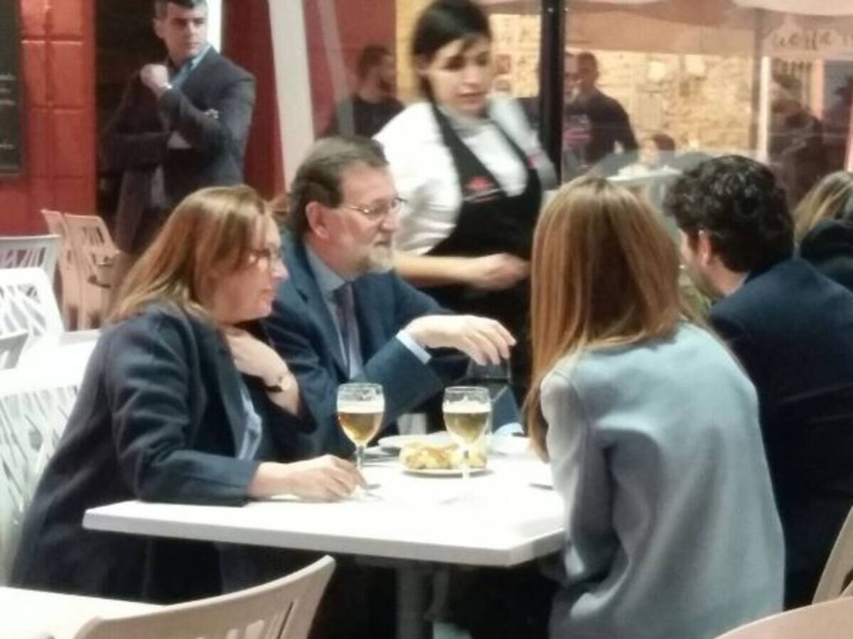 Rajoy visita Cartagena por sorpresa junto a Fernando López Miras