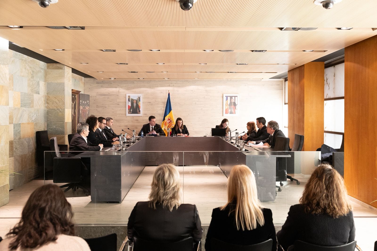 Sessió del consell de comú tradicional dels sants innocents, a Ordino