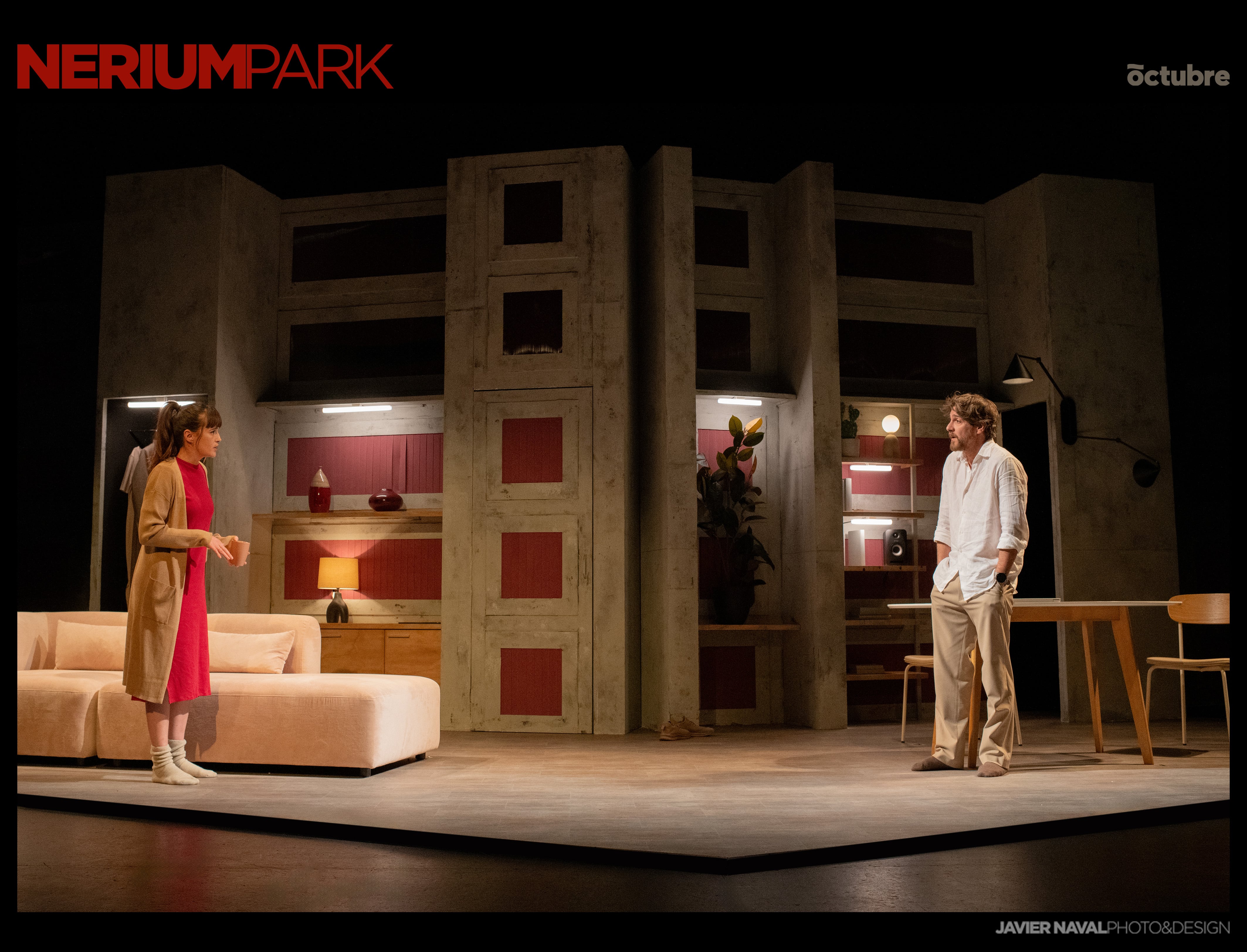 Félix Gómez y Susana Abaitua en &#039;Nerium Park&#039;