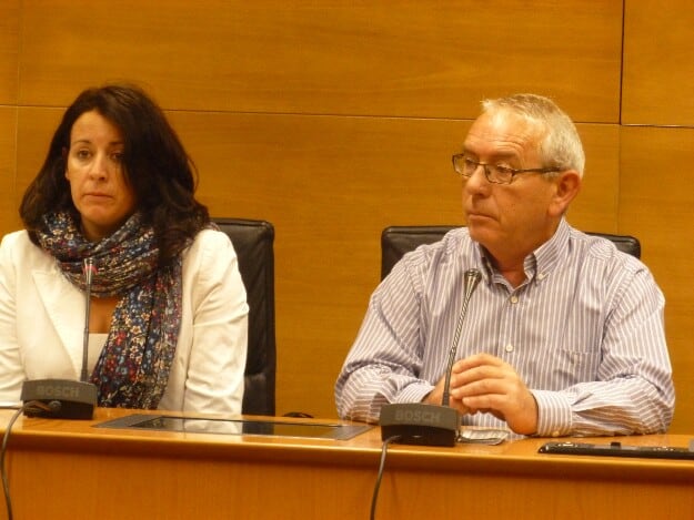 Carlos Marco, en una presentación en la Diputación de Huesca