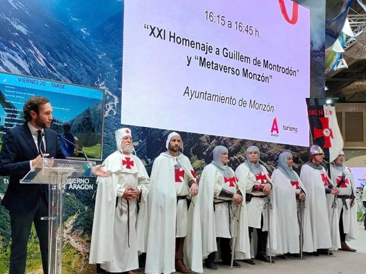 Monzón lleva el XXII Homenaje a Guillem de Mont-rodón a Fitur