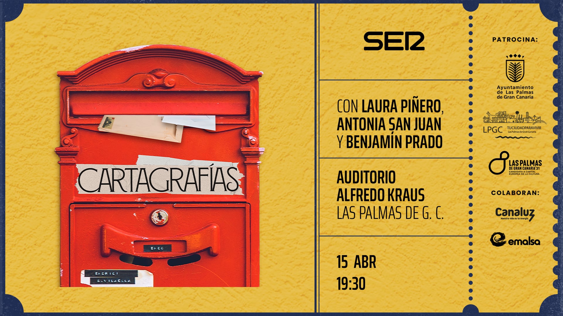 Literatura, interpretación y sonido se encuentran en una propuesta cultural única en la Sala Jerónimo Saavedra