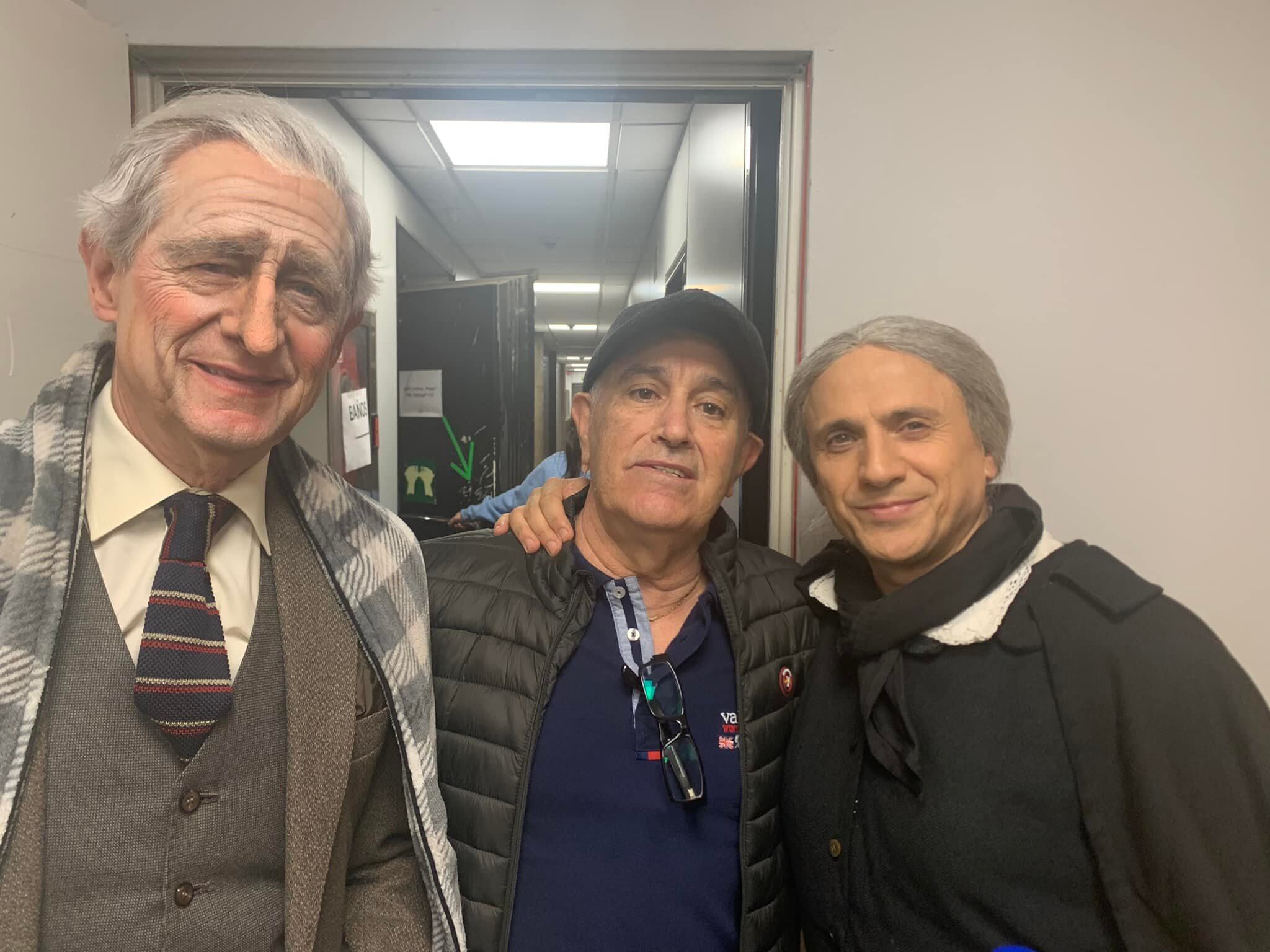 Lorenzo Rodríguez caracterizado para el Especial navideño de José Mota