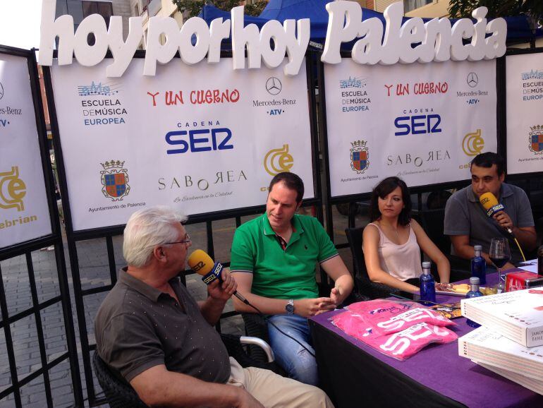 Lucio Pastor, Sergio Lozano, Sara bayón y Alberto Calleja