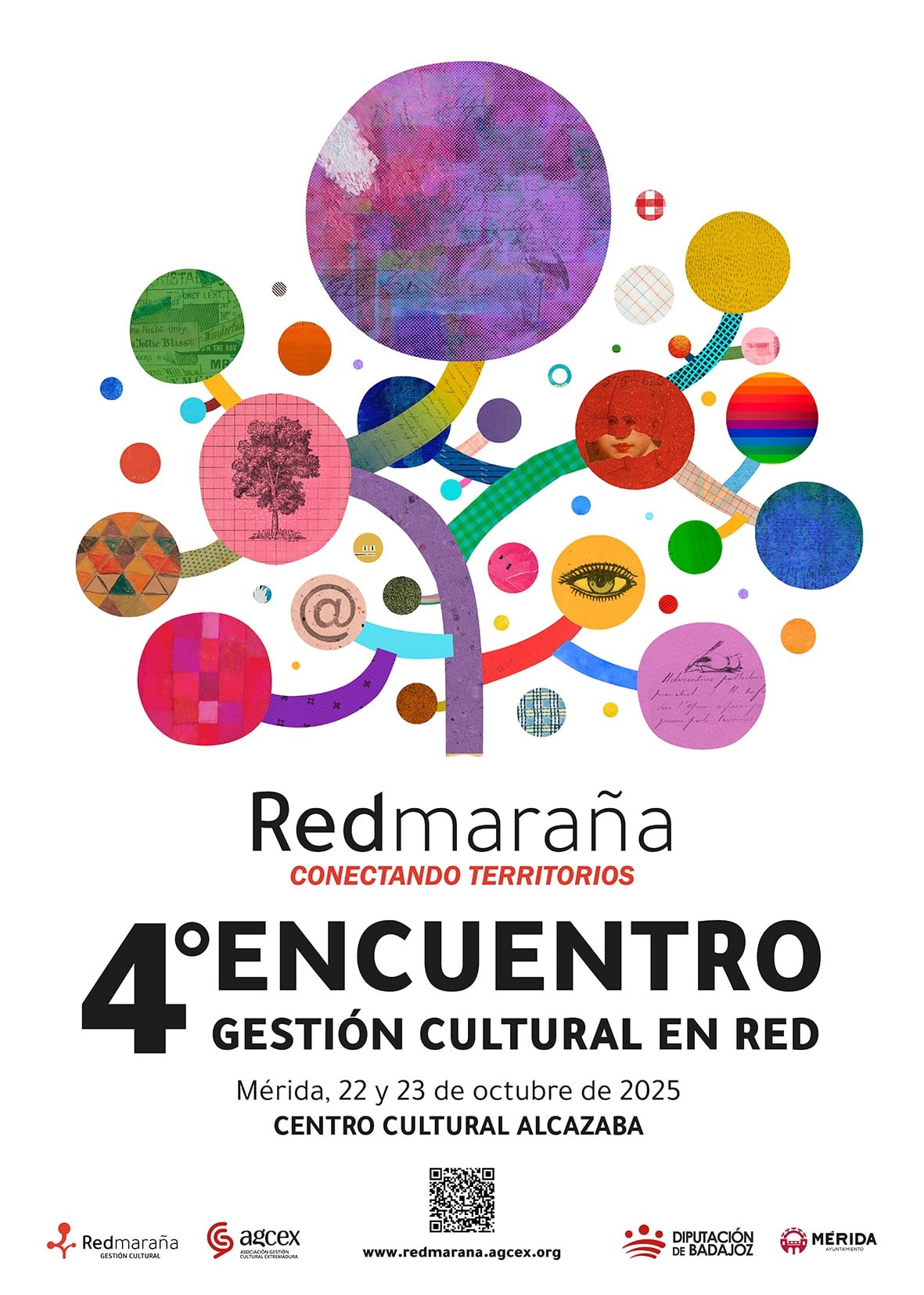 Cartel Encuentro RedMaraña en Mérida