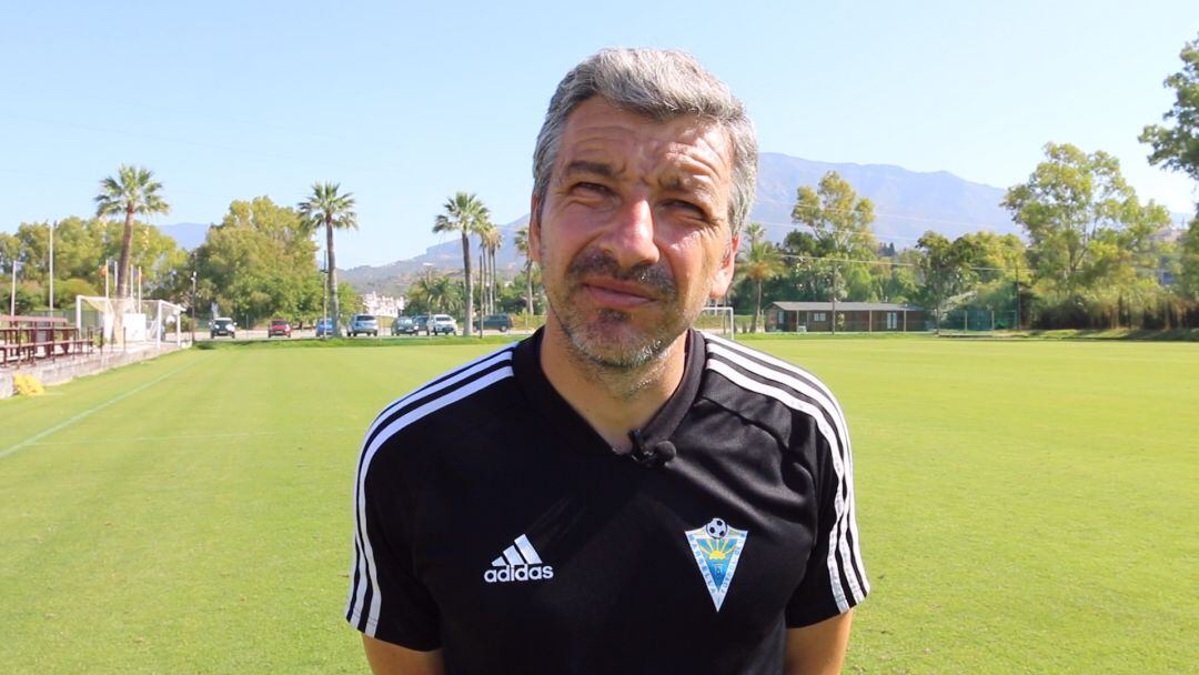 David García Cubillo, técnico del Marbella