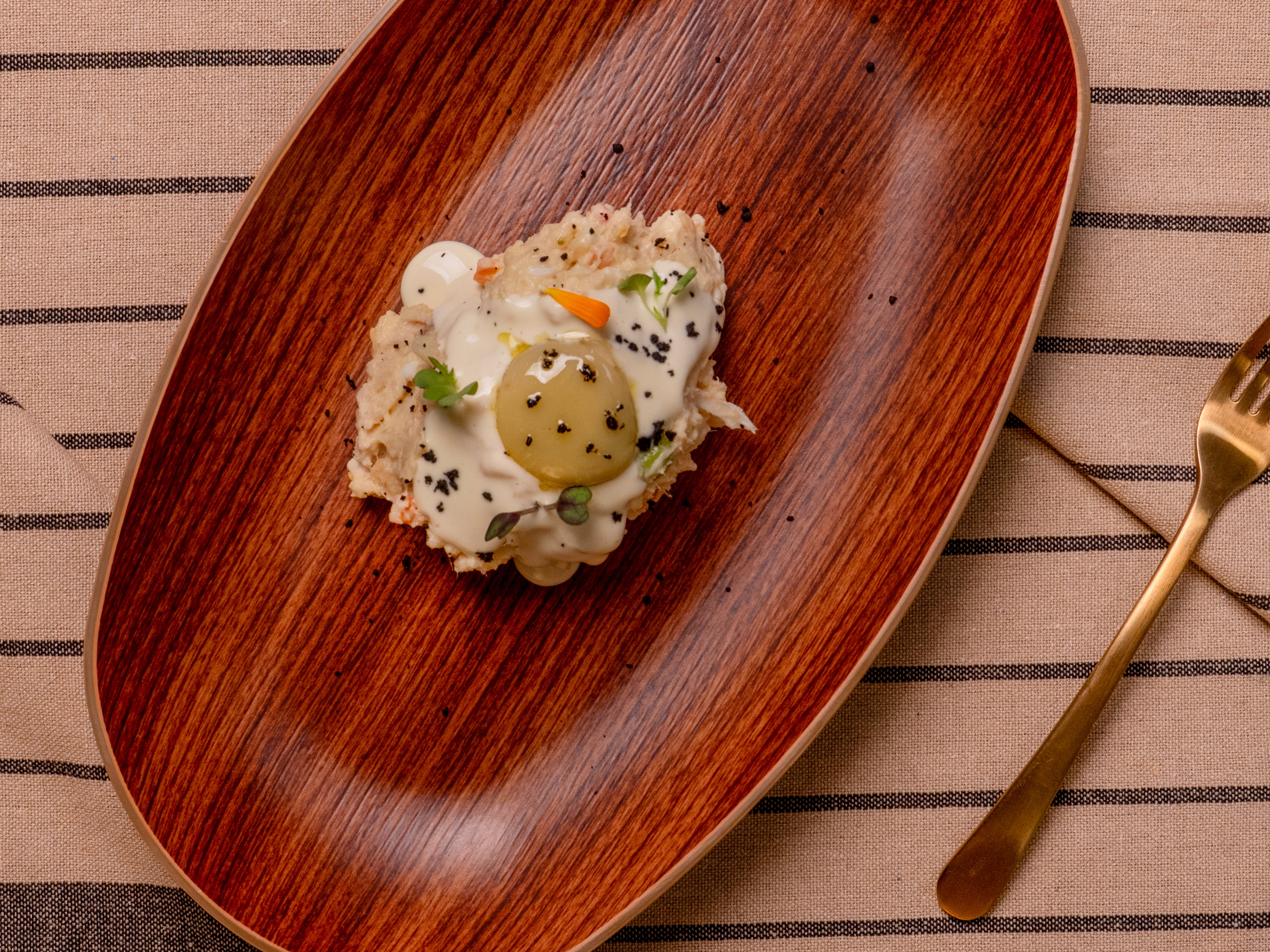 La 'enxaladilla' de la cocinera Xandra Luque.