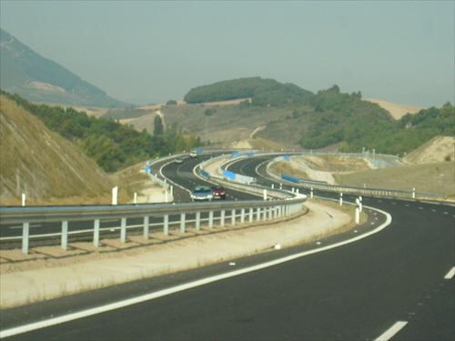 Tramo de la autovía