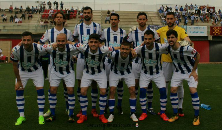 Alineación gimnástica en Palma