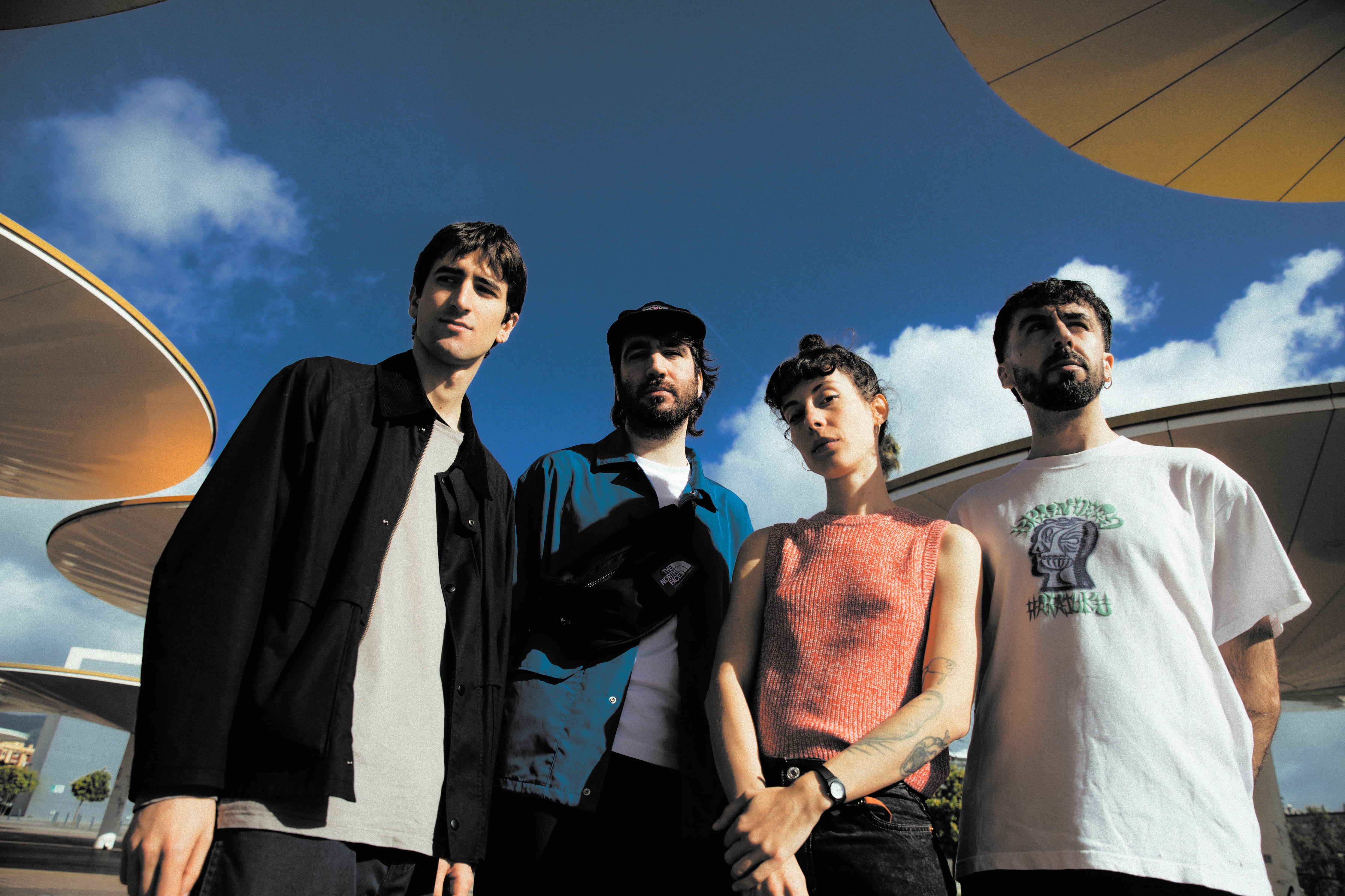 La banda cordobesa Viva Belgrado, en una imagen promocional en 2025