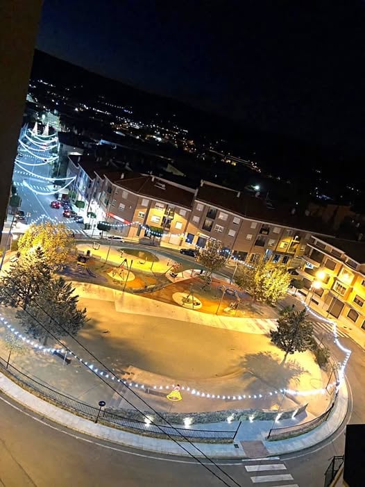 Vista aérea de la Plaza