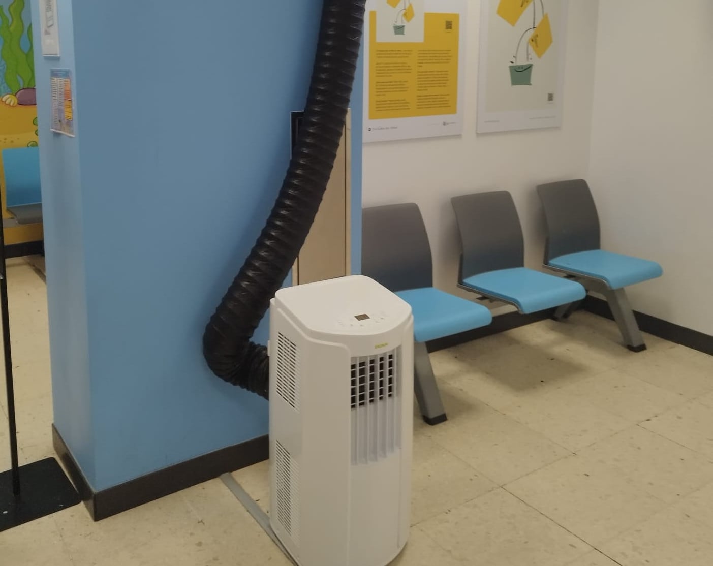 Climatización en el hospital Materno de Málaga