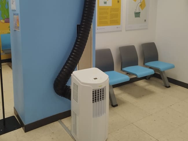 Climatización en el hospital Materno de Málaga